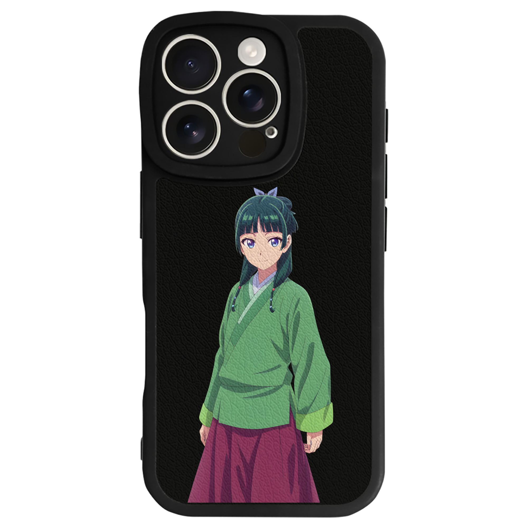 薬屋のひとりごと The Apothecary Diaries 【iPhone 16シリーズ対応】シリコンスマホケース（レザー調） 材質：シリコン